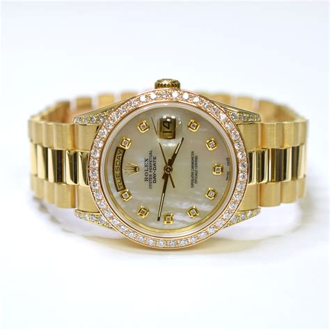 presidential rolex 18k|rolex 18kt president 36mm watch.